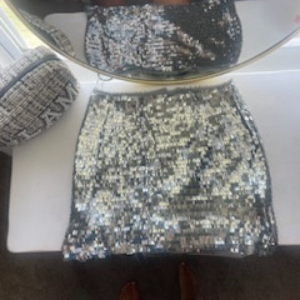 Super Cute Shiny Tassel Skirt(Price Negotionable)